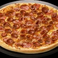 Gluten-Sensitive Pepperoni Pizza · Includes Pepperoni