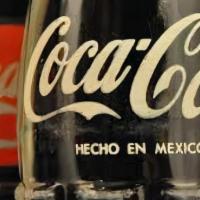 Mexican Coca-Cola Glass Bottle · 12 oz, imported from mexico, made with cane sugar