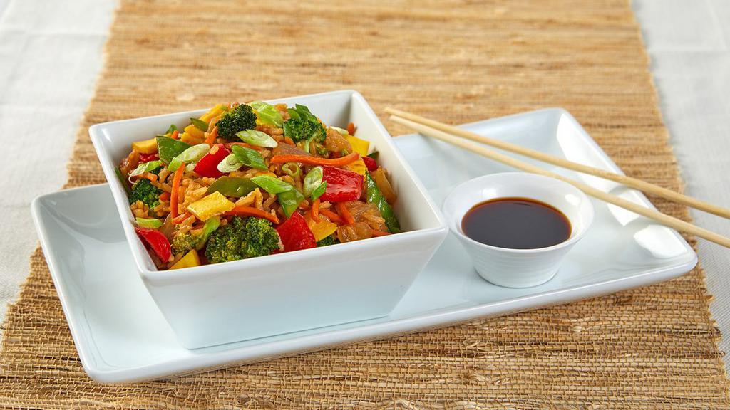 Fried Rice · Assorted vegetables, egg and choice of meat
