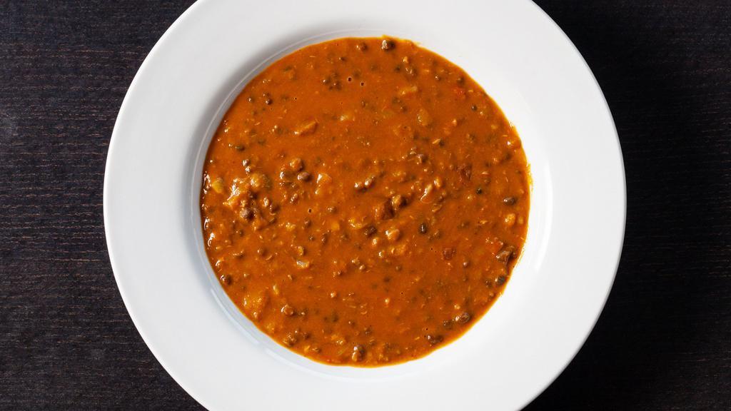 Daal Tarka · Gluten free. Yellow lentils cooked spices and seasoned with garlic tomato and ginger.