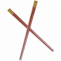 Wooden Chopstick · One pair of black and gold chopstick. A must have to dip your pho meat with hoisin and srira...