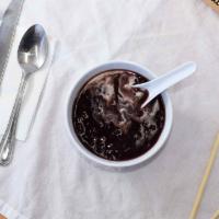 Pulut Hitam (Hot) · Black sweet sticky rice and red bean with coconut milk - served hot.