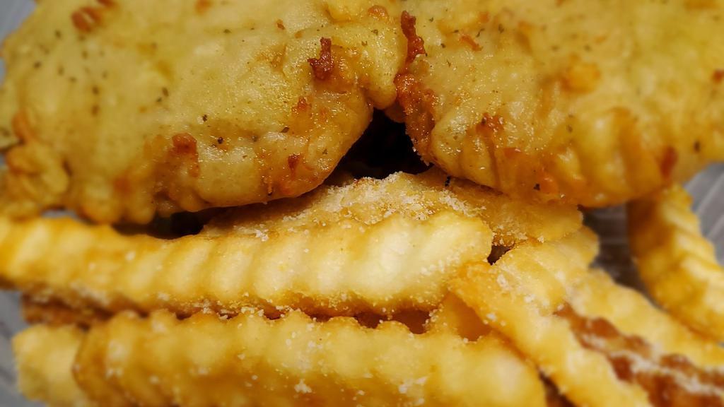 Chicken Nuggets ＆ Seasoned Fries · Flash fried chicken nuggets with fries seasoned with the epic chef seasonings