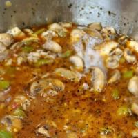 Gumbo · Scrumptious vegan gumbo with onion and bell peppers - seasoned with precision by expert tast...