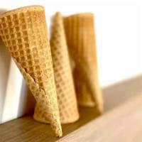 4 Pack Of Sugar Cones  · Four pack of sugar cones, make your own scoops at home!
