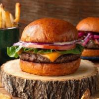 Highline Burger · A simply delicious burger deserving of the Highline name. Served on a brioche bun and topped...