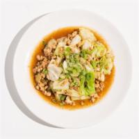 Cabbage Stir-Fry In Garlic Sauce (Gf) · cabbage stir-fry in garlic oyster sauce, mushroom.