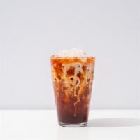Thai Milk Tea · sweetened Thai tea with house cream.  for the best tasting, we will not deliver with ice as ...