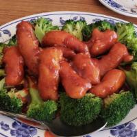 Chicken General Tso'S Vegetarian · Spicy.