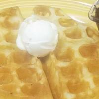 Belgian Waffle · Made with you in mind. Fresh, fluffy and down-home delicious.