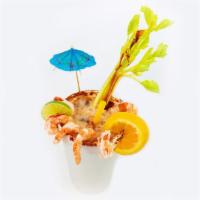 Charamuscas · it is a michelada without alcohol with 9 shrimp and you can order themin tha flavor of your ...