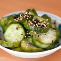 Pickled Cucumbers · Vegan, gluten-free.