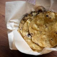 Side Corn Tortillas · Housemade