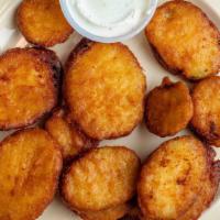 Fried Zucchini · Includes a side of ranch.
