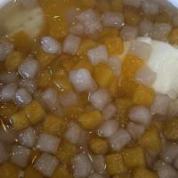  Tofu Pudding - Mini Taro Ball · Hot 489 Kcal, cold 403 Kcal.