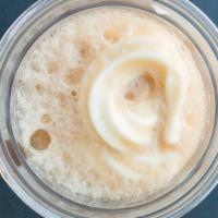 Rootbeer Float · 1 Rootbeer float.  Includes 5oz of vanilla frozen yogurt and a bottle of rootbeer for you to...