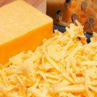 Melted Cheese · Top any item with real melted Cheddar Cheese 
(If you just want a side of un melted, just sp...
