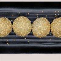 Seseme Ball · Served with red bean paste filling. 6 pcs.