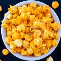 Sharp Cheddar · popcorn, corn/butter oil, cheddar cheese mix (cheddar cheese powder, buttermilk, spices, sal...