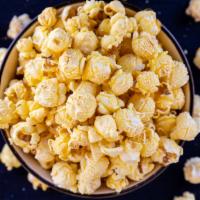 Movie Butter Popcorn · Popcorn, butter oil, butter salt.