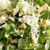 Caesar Salad · Romaine lettuce, parmesan cheese & croutons served with our caesar dressing