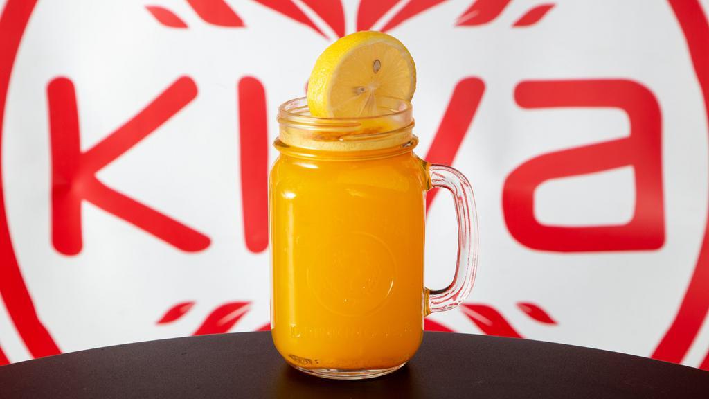 Flu Fighter · Ginger, lemon, honey, turmeric, cayenne, and immune-boosting tonic.
Includes 12% gratuity