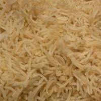 Afghani Rice · Caramelized basmati fine rice.