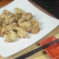Bogo Fried Chicken Karaage 1 Lb · Deep-fried with cornstarch Marinated soy ginger, chicken. *Add one to the cart and we will a...