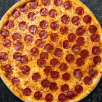 Crispy Pepperoni Pizza (16