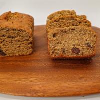 The Elvis Banana Bread · Our Elvis banana bread is loaded with peanut butter and dark chocolate chips!