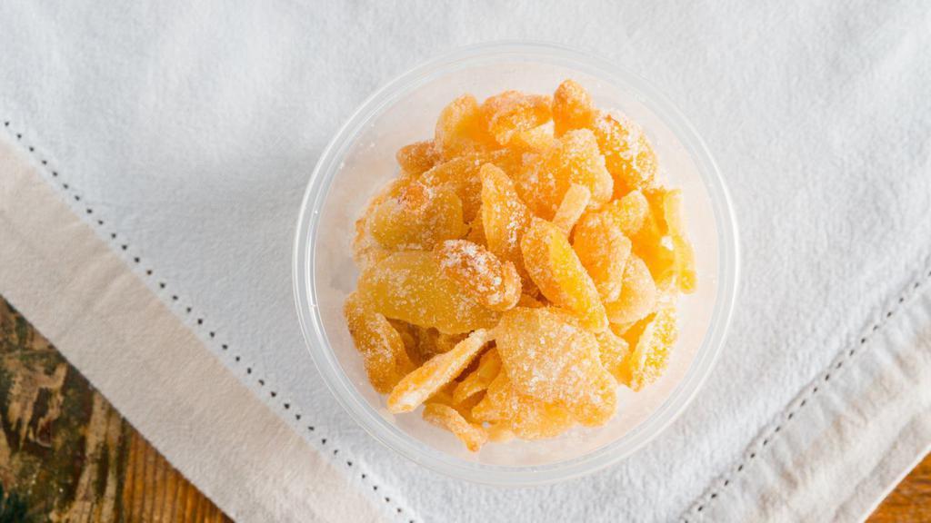 Candied Ginger (Small) · Sweet and spicy. Just like a slap from your grandmah!