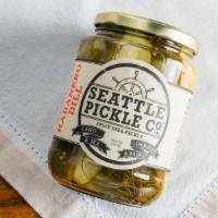 Seattle Pickle Co: Habanero Pickles · Seattle Pickle Co. hand packs all of their pickle products locally to preserve the quality a...