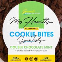 Double Chocolate Mint · Delicious cocoa cookie with semi sweet chocolate chips and just a hint of peppermint . Gourm...