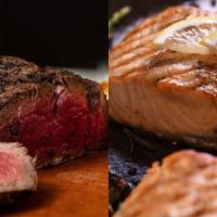 Surf & Turf · Surf and Turf is made for two and includes: Classic El Gaucho Caesar Salad; 12 oz filet and ...