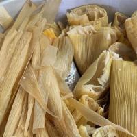 Dozen Tamales / Dozena Tamales · Traditional Mexican Tamales made daily in house. Please add a comment with your choice of ta...