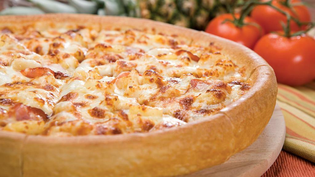 Individual Cheese Pizza · 6 slices. Served on choice of crust with choice of sauce.