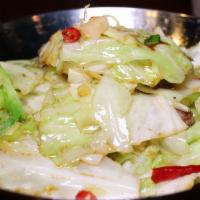 Cabbage Hot Pot (Pork) 包菜 · Spicy.