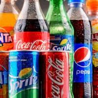 Soda · Choice of Coca Cola, Diet Coke, Sprite or Orange Fanta