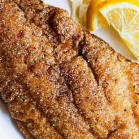 Fried Catfish · Crispy golden fried catfish fried to perfection...