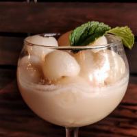 Longan With Sweet Sticky Rice (Gf)
 · Sweet sticky rice and coconut milk with fresh longan.