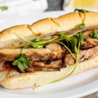 Chicken Banh Mi · House special sauced and Grilled Chicken Breast mixed with pickled daikon (radish & carrot),...