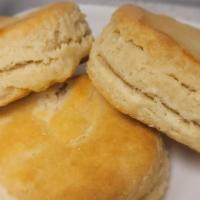 Buttermilk Bicky · One buttery, buttermilk biscuit