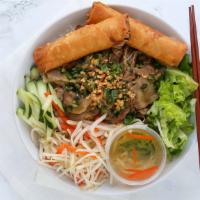 Grilled Pork & Egg Roll · Add Extra Chicken, Pork, Beef for an additional charge.