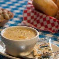 Crawfish Chowder · It's Thick, It's Creamy, It's made fresh everyday!
It's gotta be good. We're sellin gallons ...