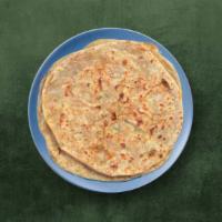 Potato Paratha Experiment · Unleavened whole wheat, savory potato-stuffed flatbread