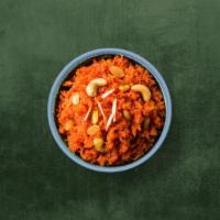 Carrot Pudding · Fresh locally sourced carrots grated and slowly cooked with milk, sugar, and cardamom, till ...