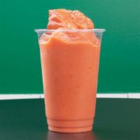 Summer Breeze · Mango, strawberry, pineapple, fresh pressed orange juice.