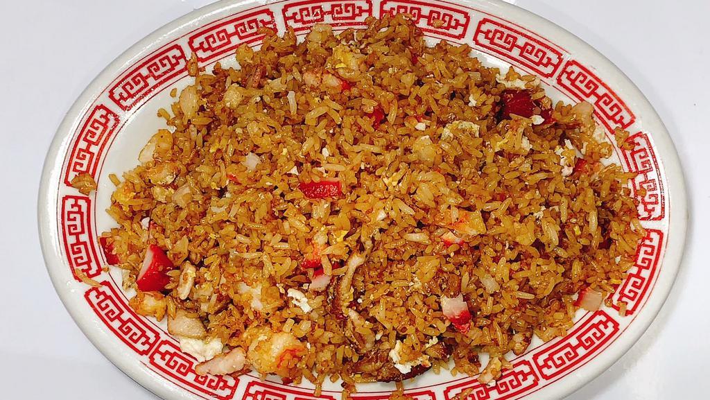 Special Fried Rice · chicken, pork, and shrimp