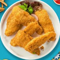 Better With Tenders · Chicken tenders breaded and fried until golden brown with your choice of flavor. Served with...