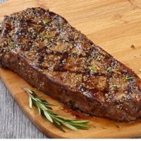 New York Strip (11 Oz) · The steak lovers cut. Lean, juicy, and tender. Choice of side included